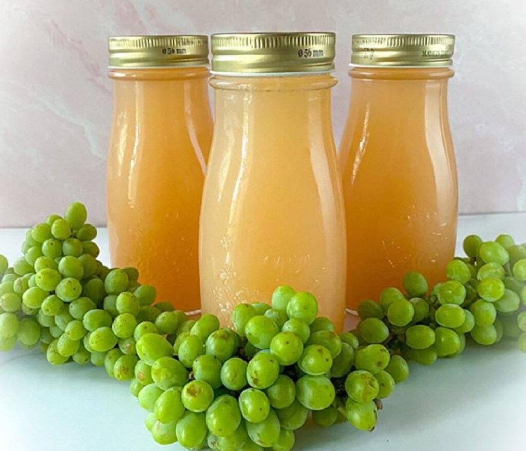 آبغوره ی عکسری - طرز تهیه آبغوره خانگی با جوشاندن