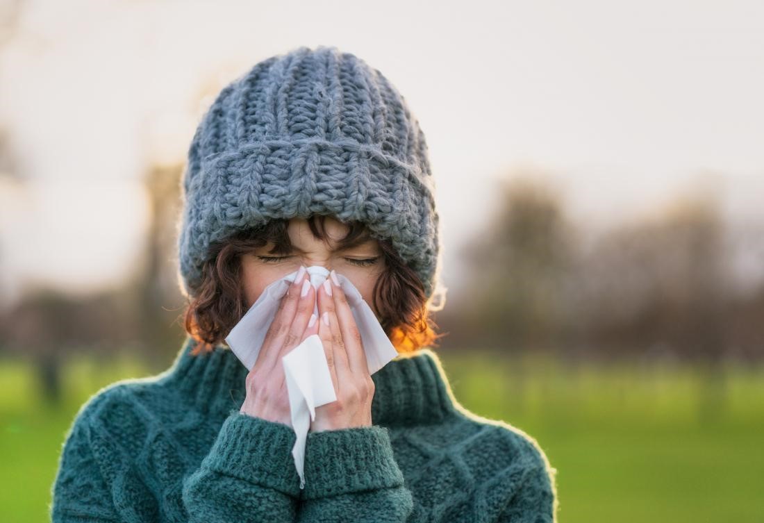 گرفتگی بینی - درمان سرماخوردگی در پنج دقیقه