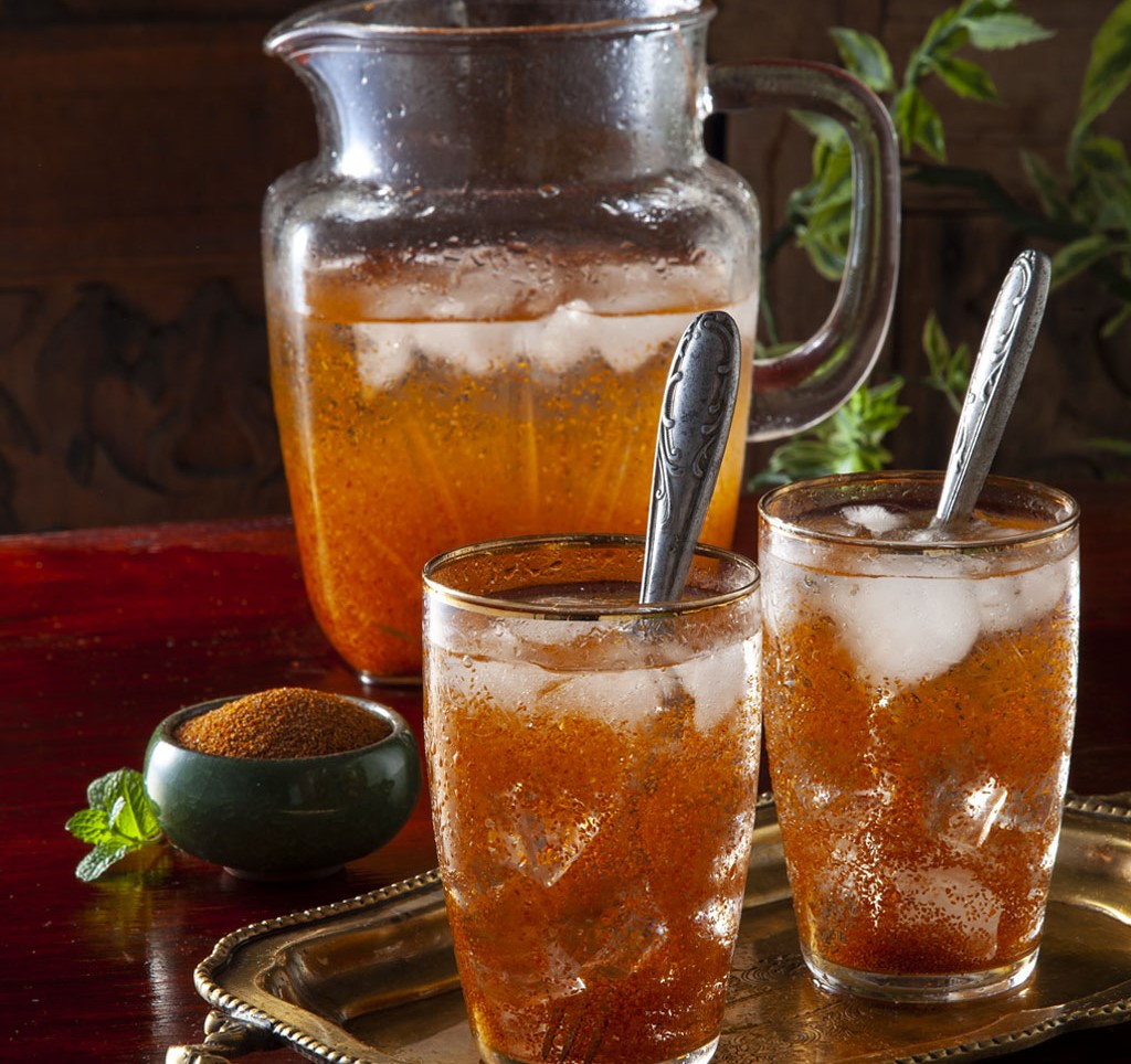 خاکشیر - خاکشیر و گلاب برای یبوست