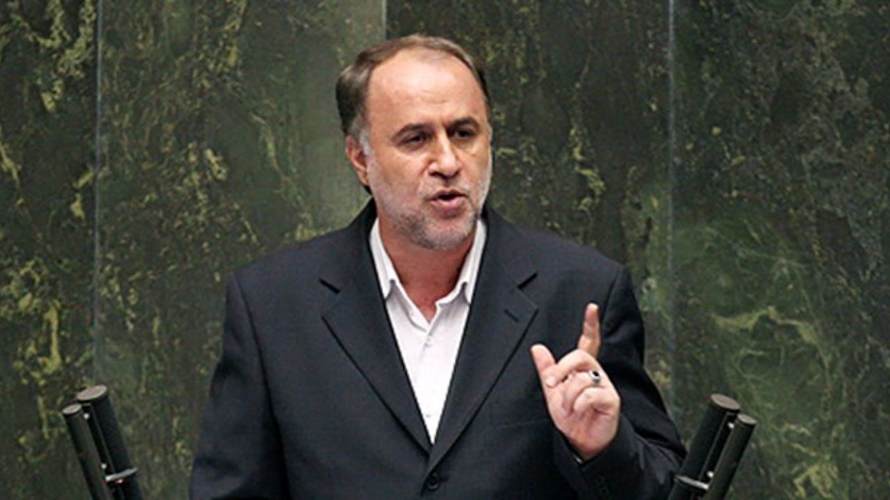 حاجی بابایی نماینده مجلس در نطق مجلس