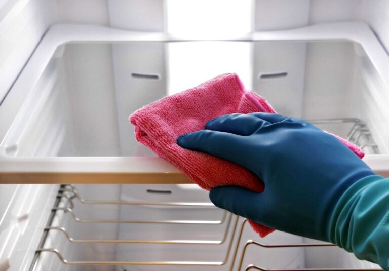 تمیز کردن یخچال