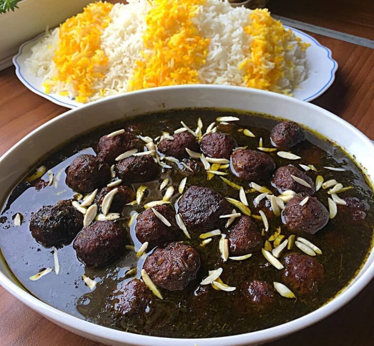 خورش داوود پاشا با گردو