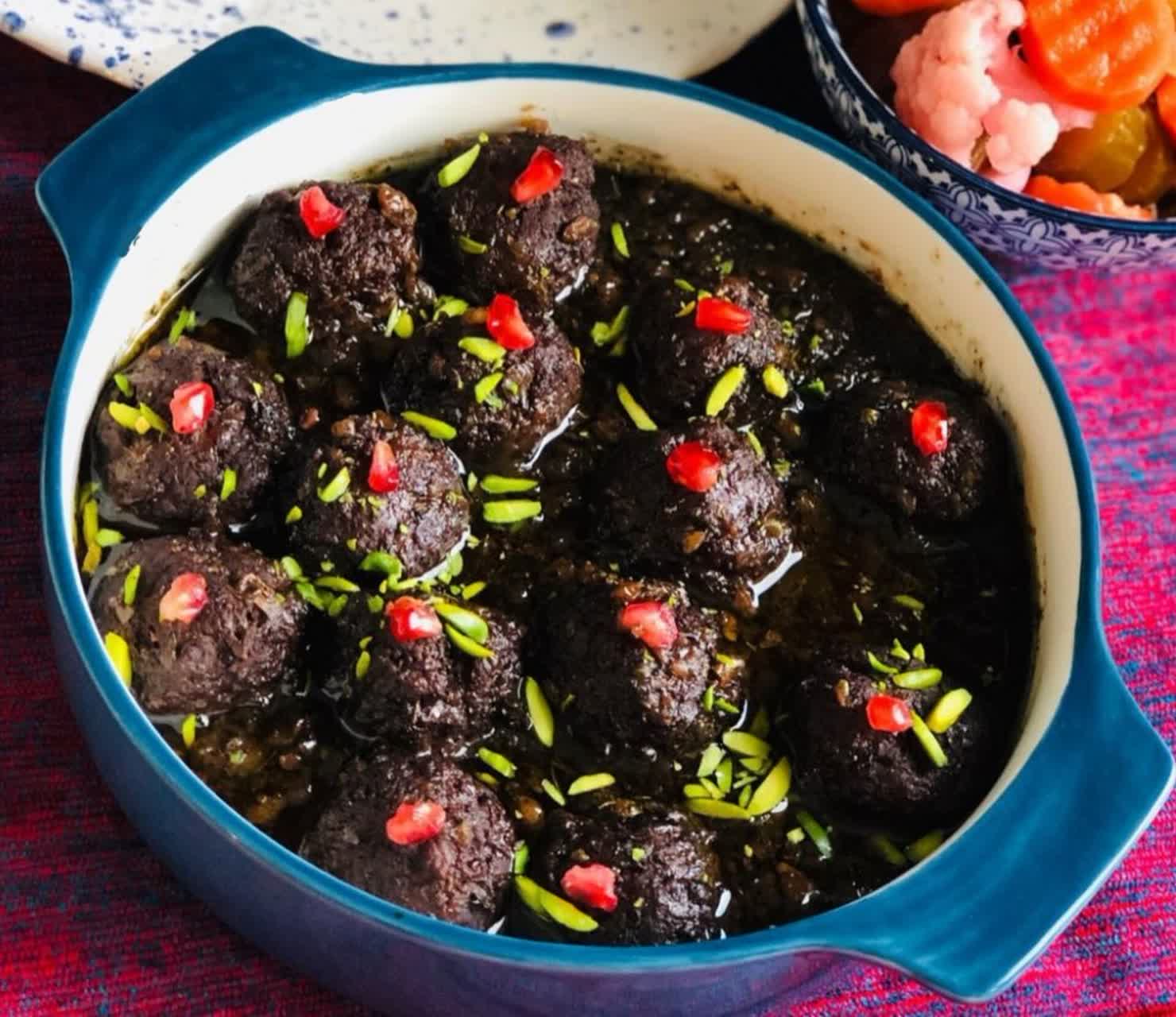 خورش داوود پاشا با گوشت قلقلی - خورش داوود پاشا با گردو