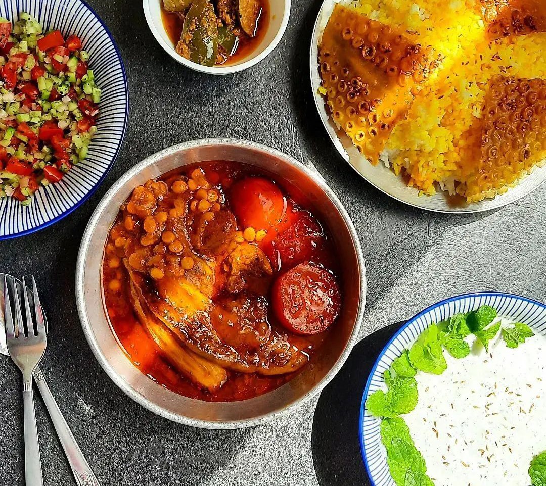 غذا باغوره - طرز تهیه خورش غوره مسما