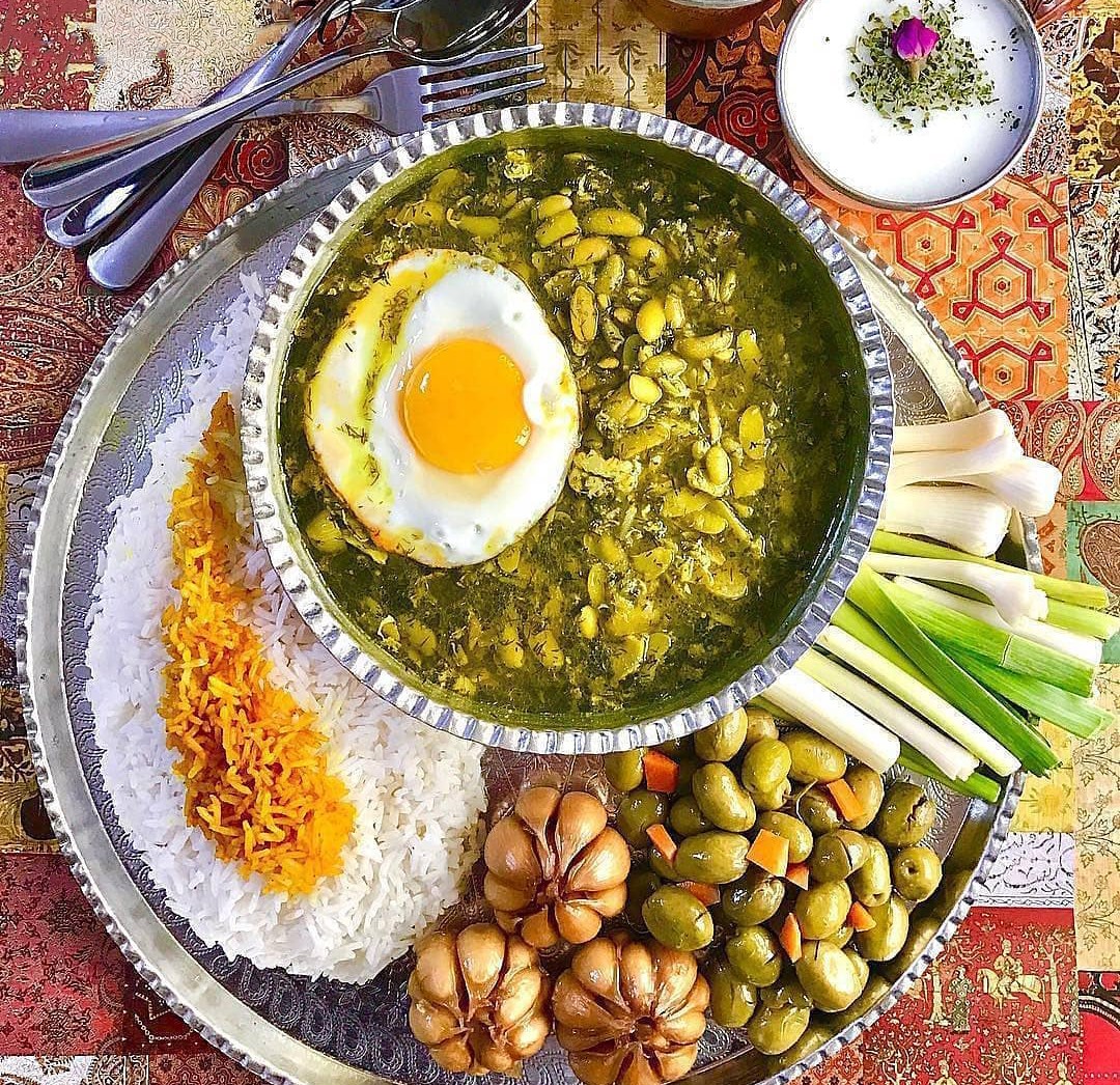 خورشت گیلانی - طرز تهیه باقلا قاتق