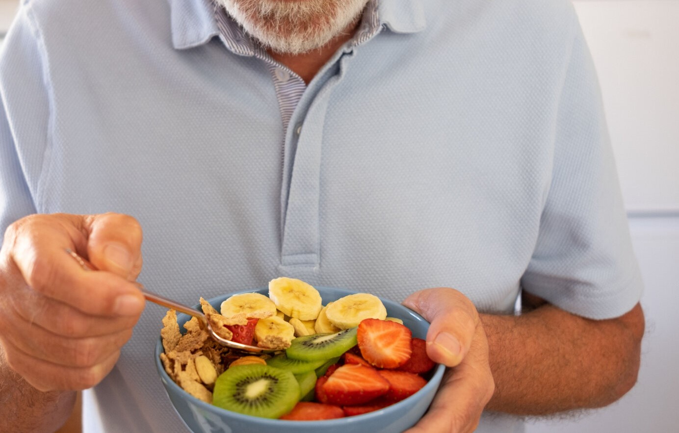 سالاد میوه - میوه برای درمان یبوست