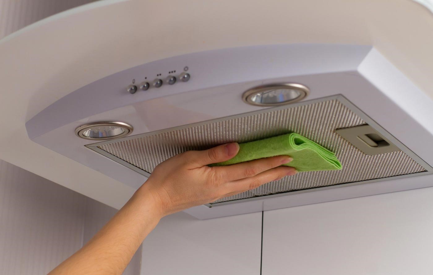 تمیز کردن چربی هود