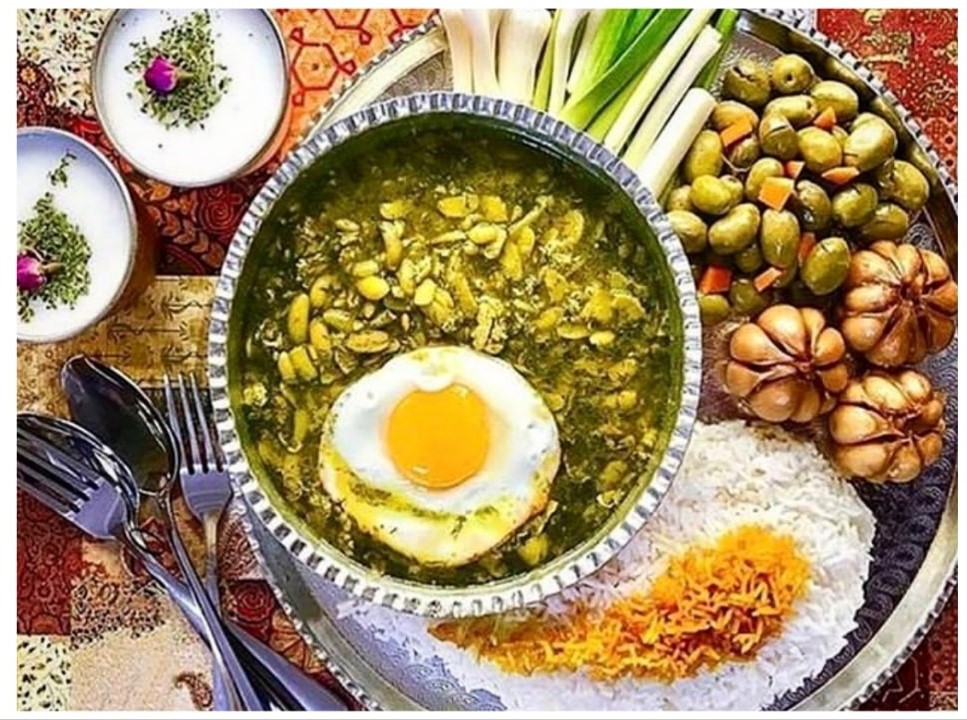 باقالی خورشت - طرز تهیه باقلا قاتق