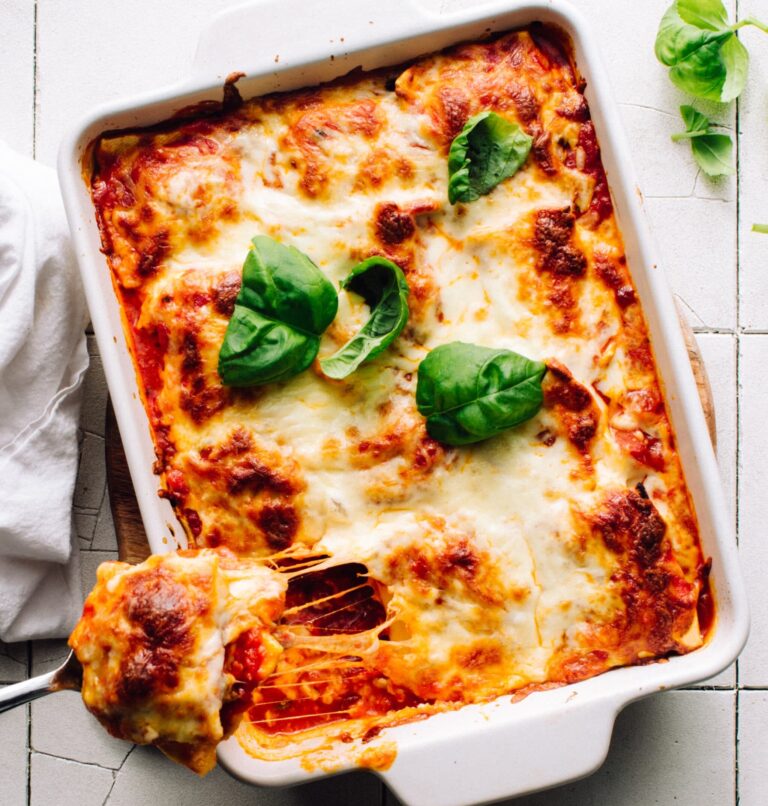 طرز تهیه لازانیا پیش پخت