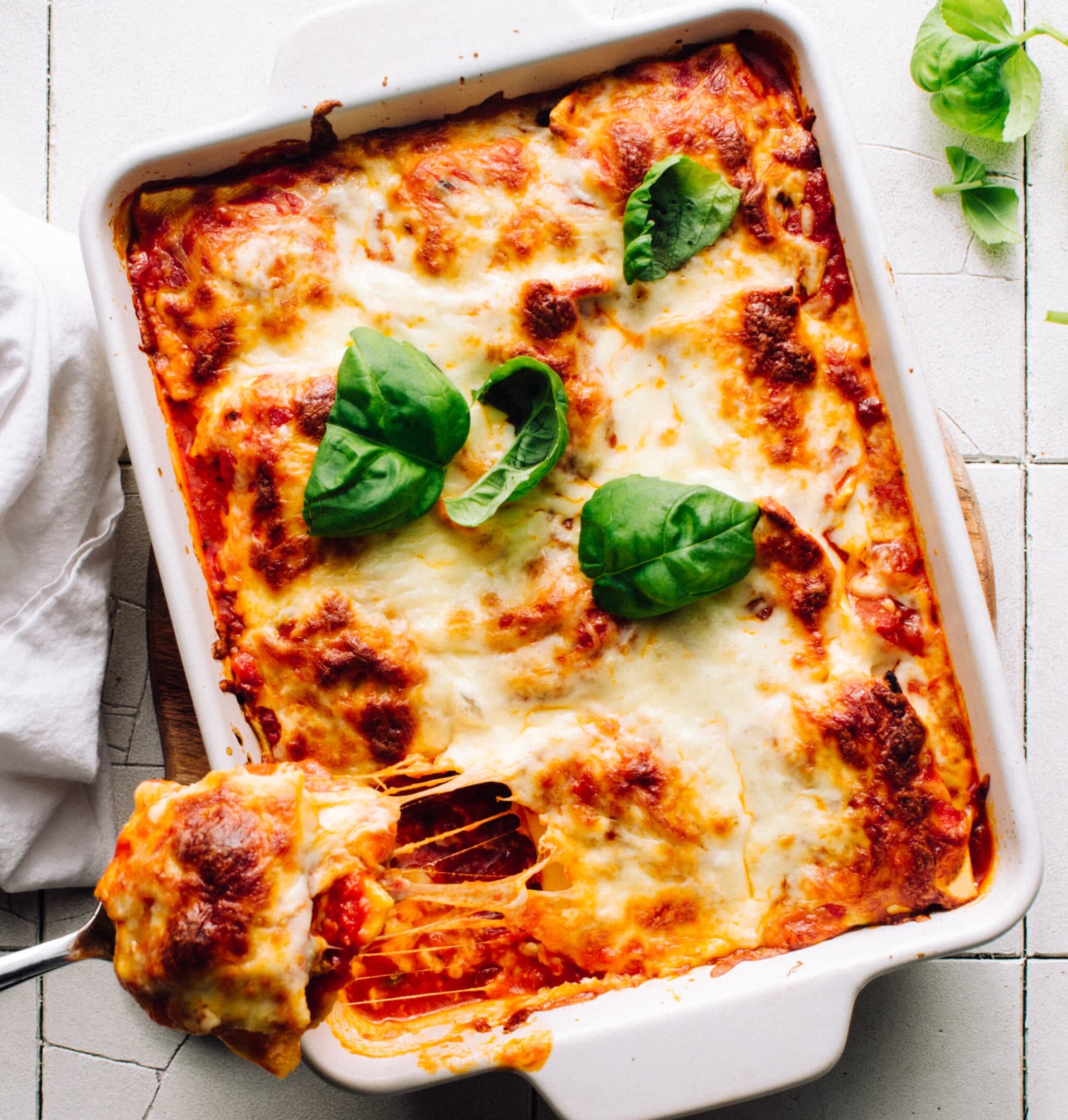 طرز تهیه لازانیا پیش پخت