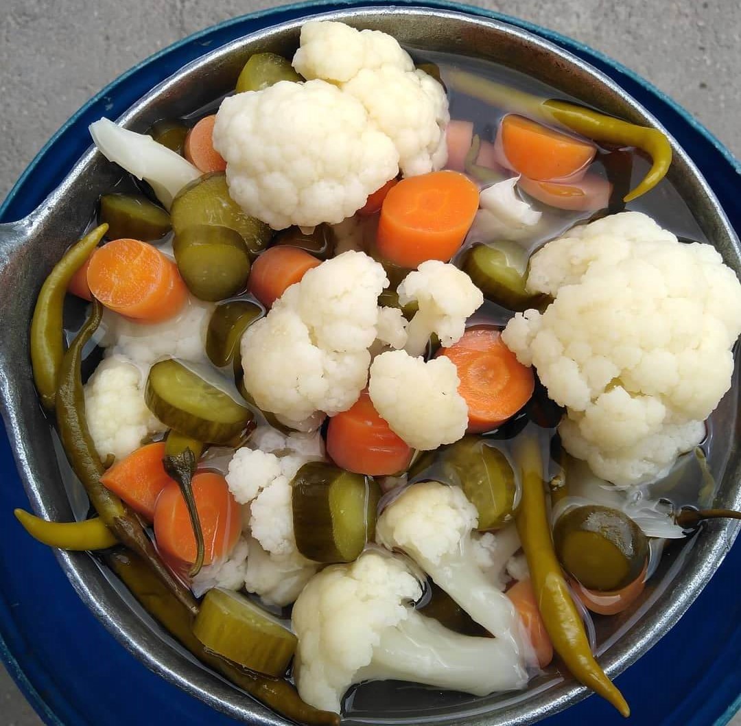 کپک زدن شور گل کلم