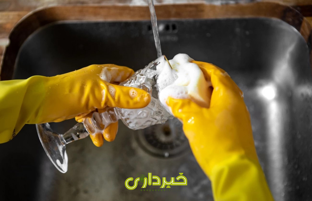 از بین بردن زردی لیوان